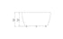 Blinde Design Circ M2 Concrete Coffee Table - Natural Finish - BLD.1.T.CIR.M2.NA